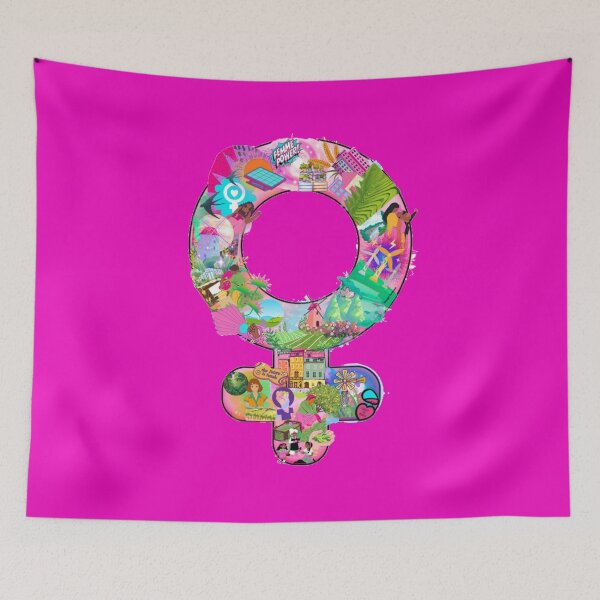 Item preview, Matriarchy Solar Punk Venus Symbol designed and sold by artbyomega.