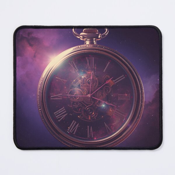 Item preview, Eternal Nebula - Vintage Steampunk Pocket Watch with Cosmic Galaxy designed and sold by UnRealS.