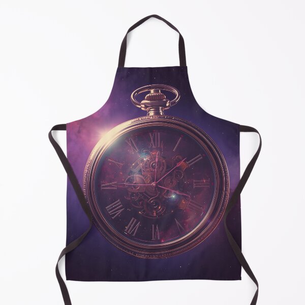 Item preview, Eternal Nebula - Vintage Steampunk Pocket Watch with Cosmic Galaxy designed and sold by UnRealS.