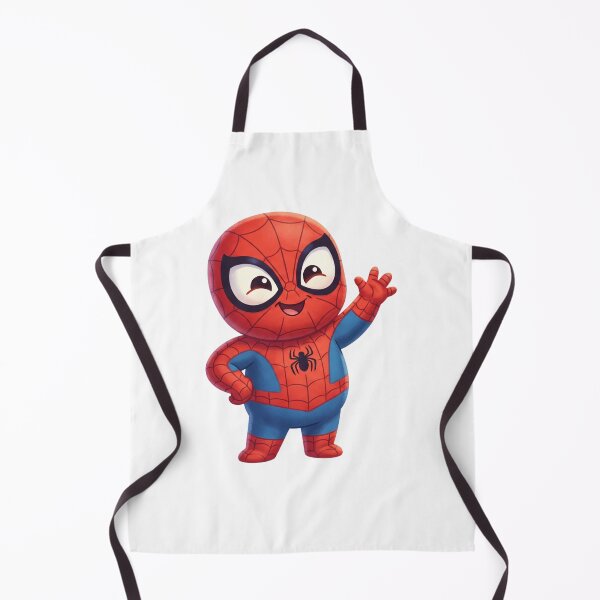 Item preview, Cute Web Hero Waving | Kawaii Superhero Cartoon | Kids Friendly Character Sticker & Tee Design designed and sold by amareshdas008.
