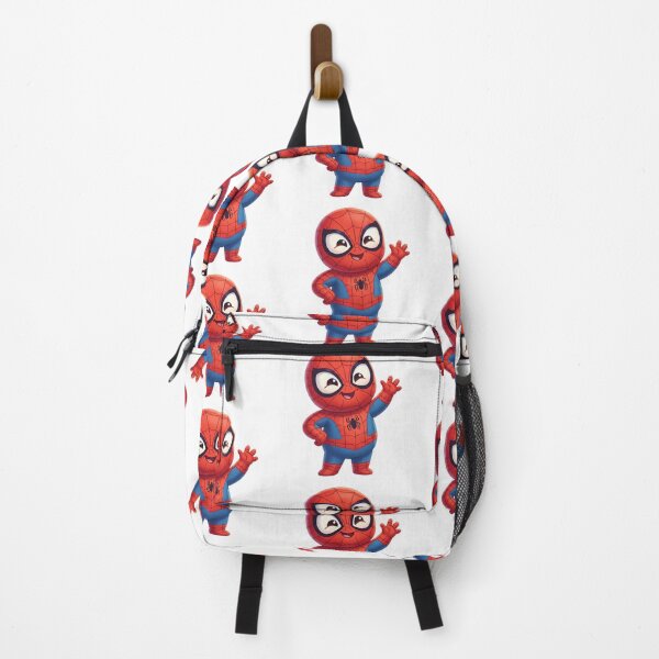 Item preview, Cute Web Hero Waving | Kawaii Superhero Cartoon | Kids Friendly Character Sticker & Tee Design designed and sold by amareshdas008.