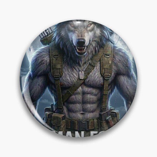 Item preview, Human Form, Inner Wolf Sigma Alpha Wolf Brainrot designed and sold by ArtyLify.