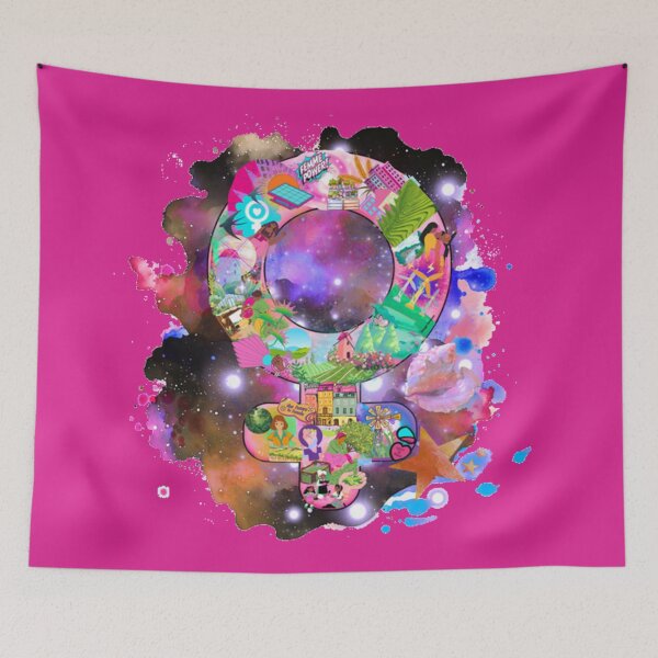 Item preview, Nebula Matriarchy Solar Punk Venus Symbol designed and sold by artbyomega.