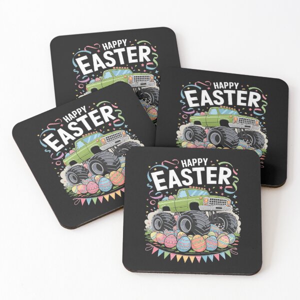 Item preview, Kids Easter Day Bunny Monster Truck Eggs cool Rabbit  designed and sold by AvenStudioCo.