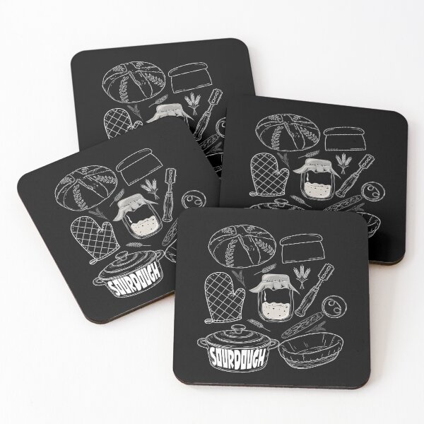 Item preview, Sourdough Essentials Graphic – Artisan Bread Maker Design (black) designed and sold by bruise+blush.