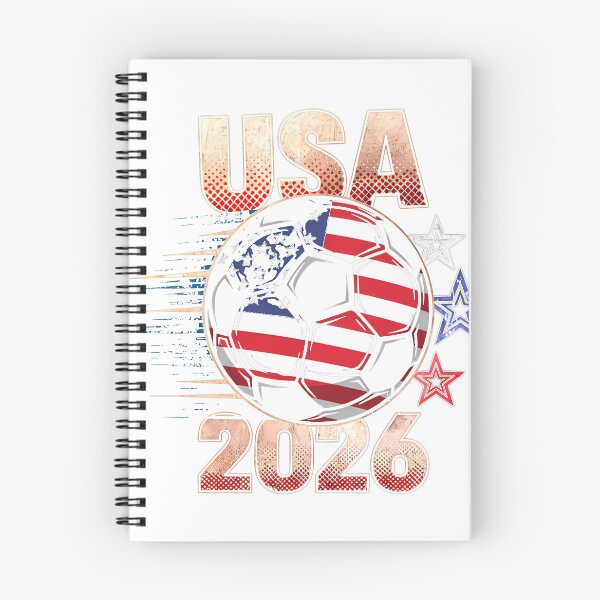 Item preview, USA Soccer with Red White Blue Stars 2026 Cup T-Shirt_83834283 designed and sold by SubStudio97.