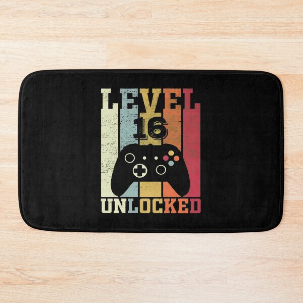 Item preview, Level 16 Unlocked Vintage Gamer Birthday T-Shirt designed and sold by OlyvieArt.
