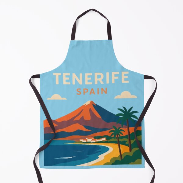 Item preview, Tenerife Spain – Volcanic Landscape & Coastal Paradise Sticker designed and sold by Yasmine Mohammed.