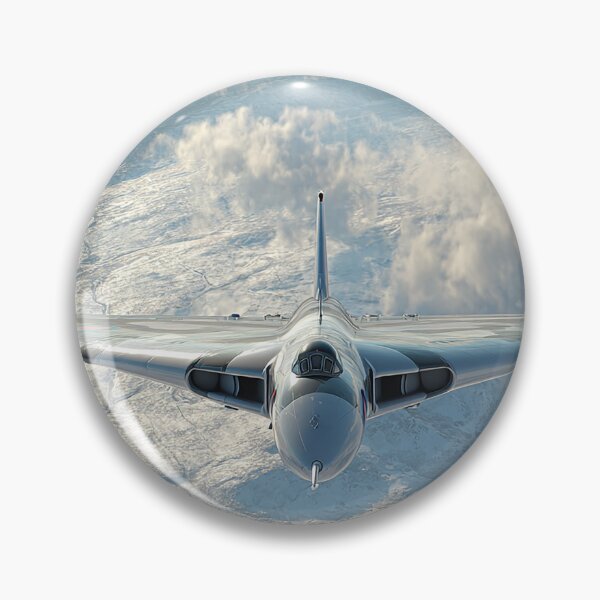 Item preview, Vulcan Strike Over the Frozen Expanse designed and sold by Skyframe Aviation.