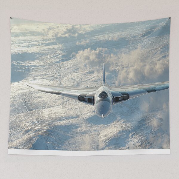 Item preview, Vulcan Strike Over the Frozen Expanse designed and sold by Skyframe Aviation.