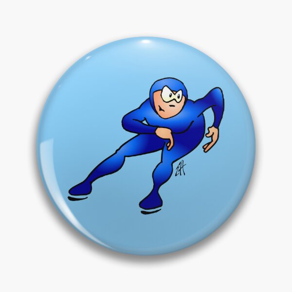 Item preview, Full Color Speed Skater Design designed and sold by cardvibes.