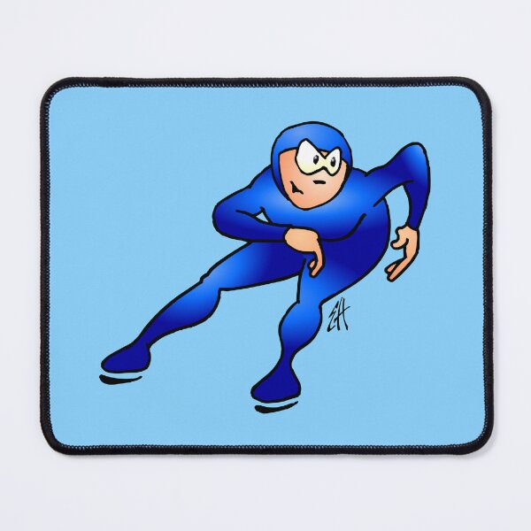 Item preview, Full Color Speed Skater Design designed and sold by cardvibes.