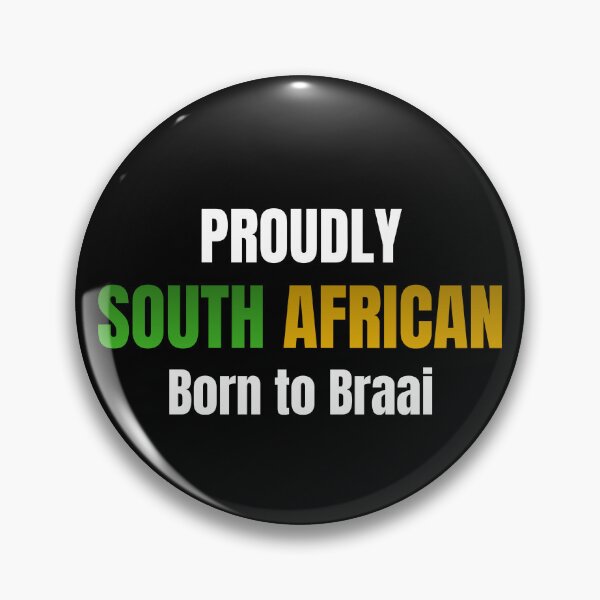 Item preview, Proudly South African Born to Braai | SA Pride Gift | Braai Culture Gift designed and sold by TheOmniaMarket.