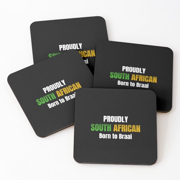 Item preview, Proudly South African Born to Braai | SA Pride Gift | Braai Culture Gift designed and sold by TheOmniaMarket.