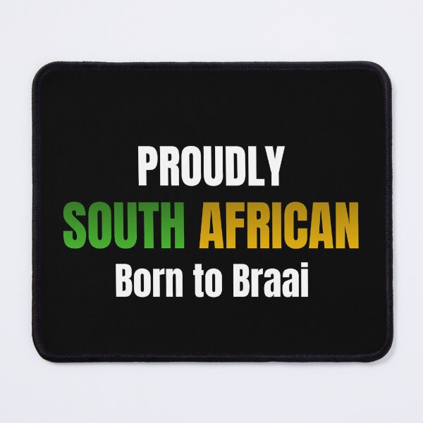 Item preview, Proudly South African Born to Braai | SA Pride Gift | Braai Culture Gift designed and sold by TheOmniaMarket.