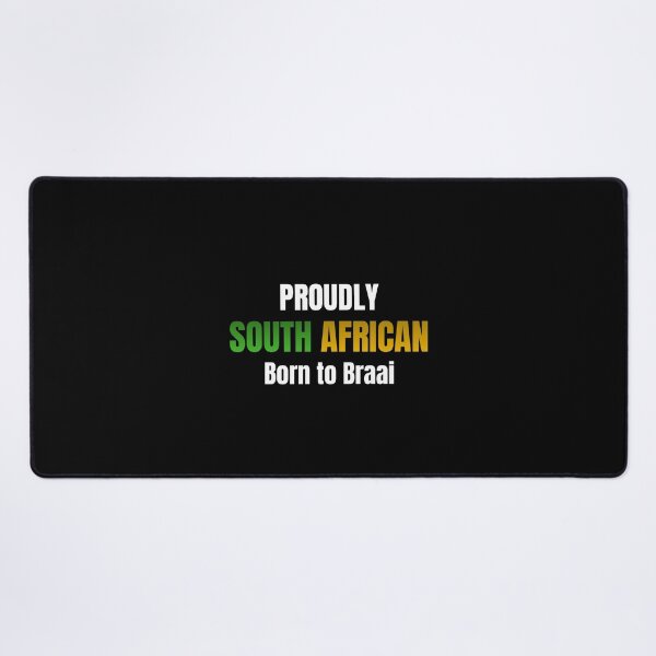 Item preview, Proudly South African Born to Braai | SA Pride Gift | Braai Culture Gift designed and sold by TheOmniaMarket.