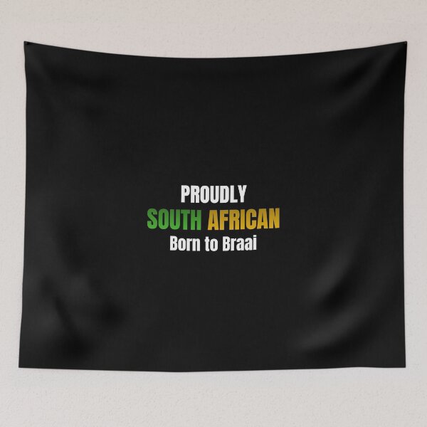 Item preview, Proudly South African Born to Braai | SA Pride Gift | Braai Culture Gift designed and sold by TheOmniaMarket.