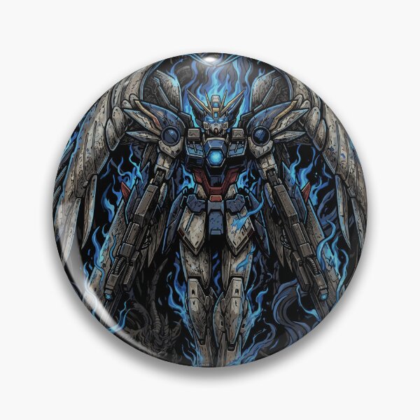 Item preview, Wing Zero Dark Anime Art designed and sold by Tokyo Retro.
