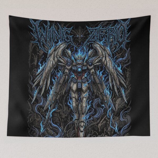 Item preview, Wing Zero Dark Anime Art designed and sold by Tokyo Retro.