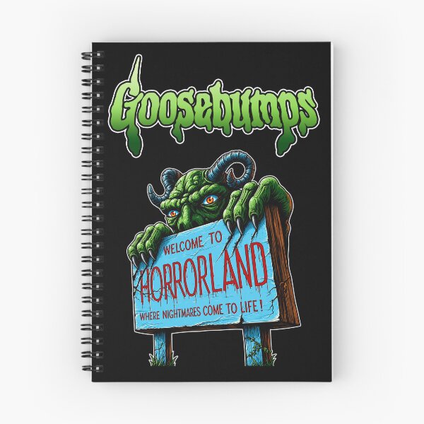 Item preview, goosebumps welcome to horrorland retro horror 90s fans  designed and sold by Blck-Acid-Devil.