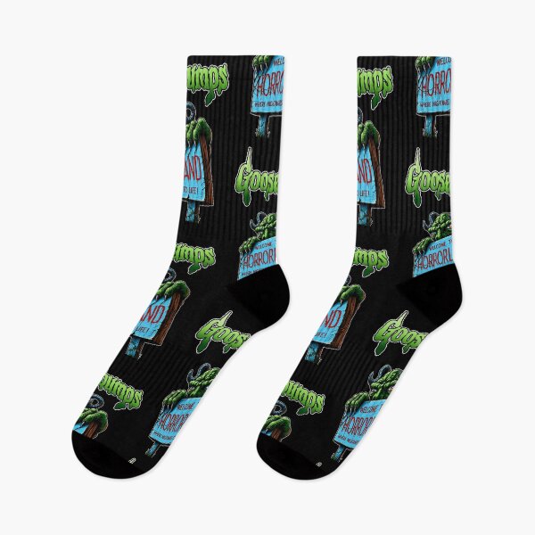 Item preview, goosebumps welcome to horrorland retro horror 90s fans  designed and sold by Blck-Acid-Devil.
