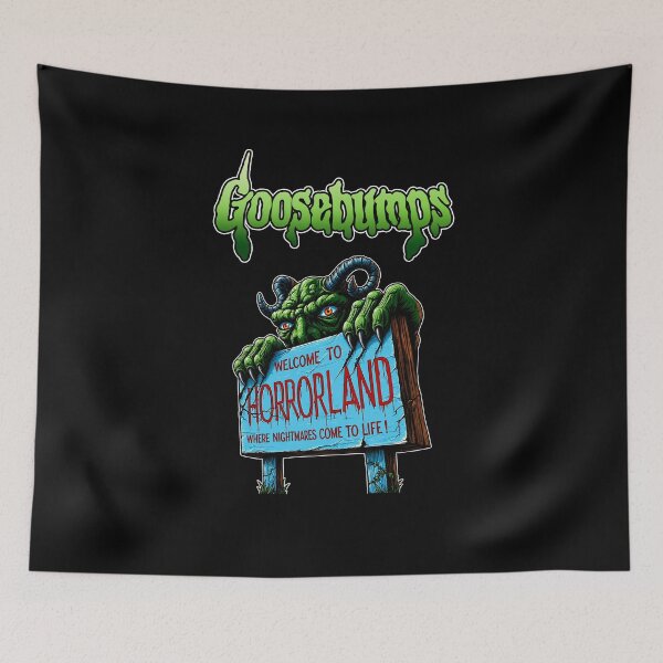 Item preview, goosebumps welcome to horrorland retro horror 90s fans  designed and sold by Blck-Acid-Devil.