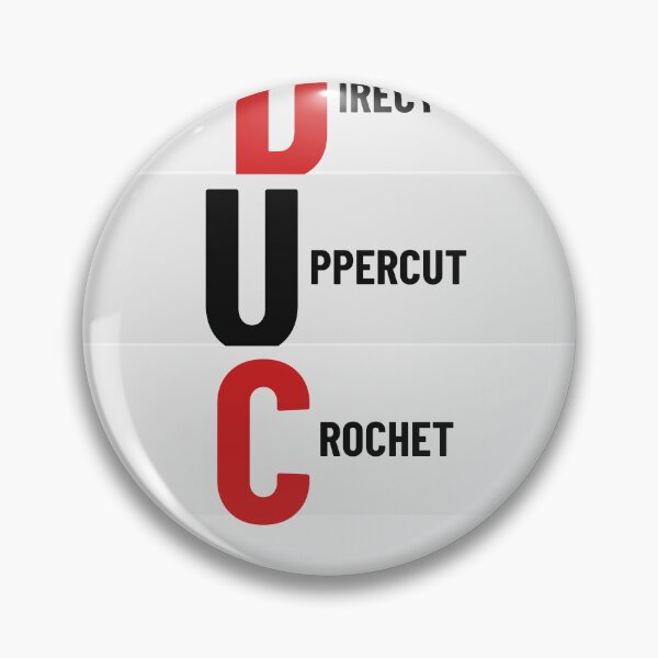 Item preview, DUC Direct Uppercut Crochet Boxing Combination designed and sold by JumpDesignCoFR.