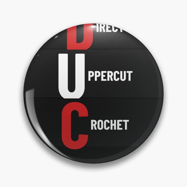 Item preview, DUC Direct Uppercut Crochet Boxing Combination designed and sold by JumpDesignCoFR.