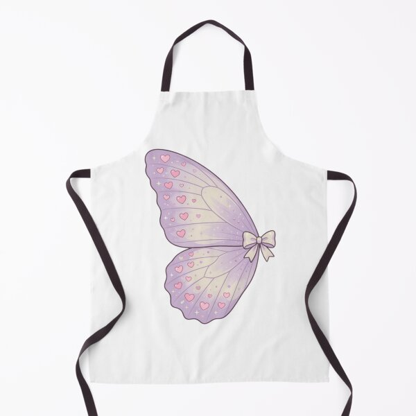 Item preview, Pastel Butterfly Wing with Pink Hearts & Bow | Soft Girl Aesthetic Fairy Core designed and sold by polo-designs.