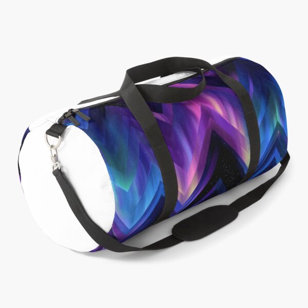 Item preview, Vibrant Aurora Chevron Zigzag Cosmic Pattern designed and sold by NicolasGlowArt.