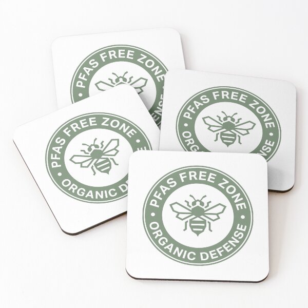 Item preview, Organic Defense Bee Sustainable Eco Badge designed and sold by SplashTastic.