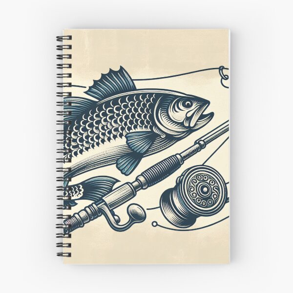 Aperçu de l'œuvre Poisson Qui Peche Fishing Fish Humor Irony créée et vendue par JumpDesignCoFR.