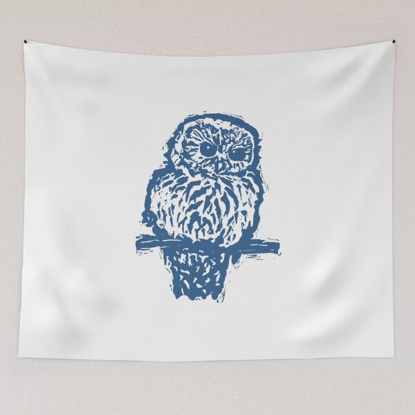 Item preview, Beautiful Wise Old Owl Stencil Artwork Cool Graffiti Graphic Street Art Style  designed and sold by BuyShirtsOnline.