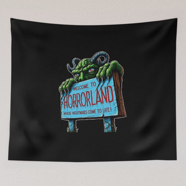 Item preview,  goosebumps welcome to horrorland retro horror 90s fans beware designed and sold by Blck-Acid-Devil.
