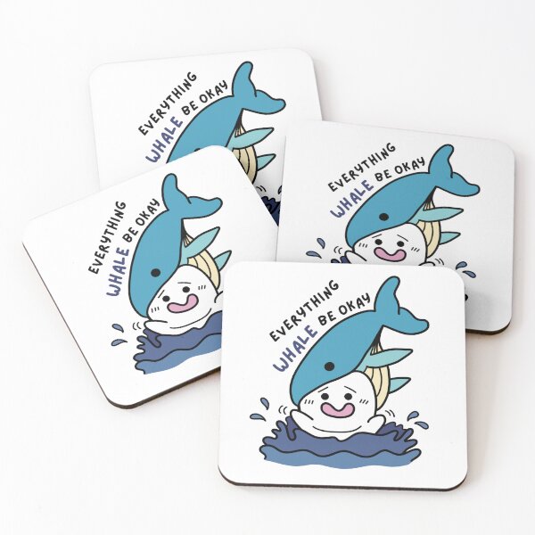 Item preview, The Optimist: Everything Whale Be Okay designed and sold by Draw-some Doodles.