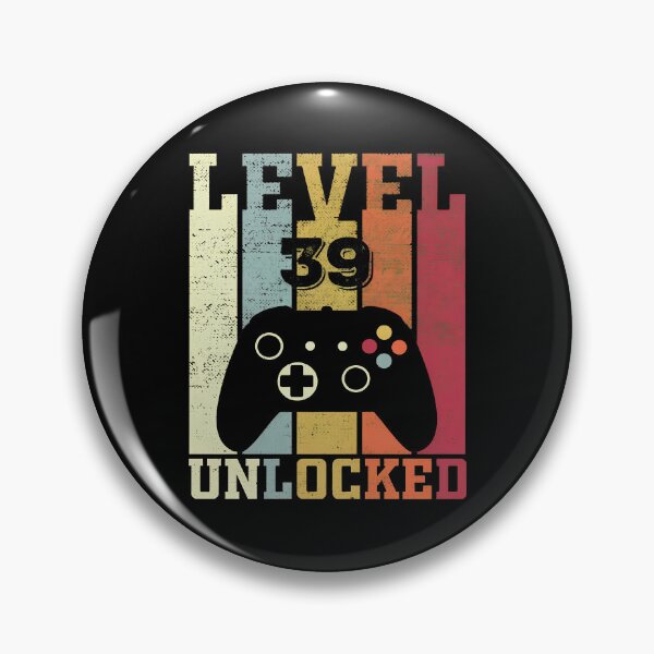Item preview, Level 39 Unlocked Gaming Birthday Tribute designed and sold by OlyvieArt.