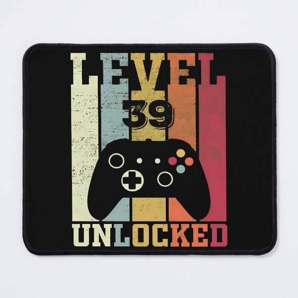 Item preview, Level 39 Unlocked Gaming Birthday Tribute designed and sold by OlyvieArt.