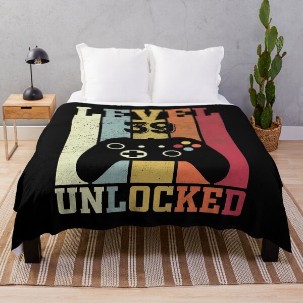 Item preview, Level 39 Unlocked Gaming Birthday Tribute designed and sold by OlyvieArt.