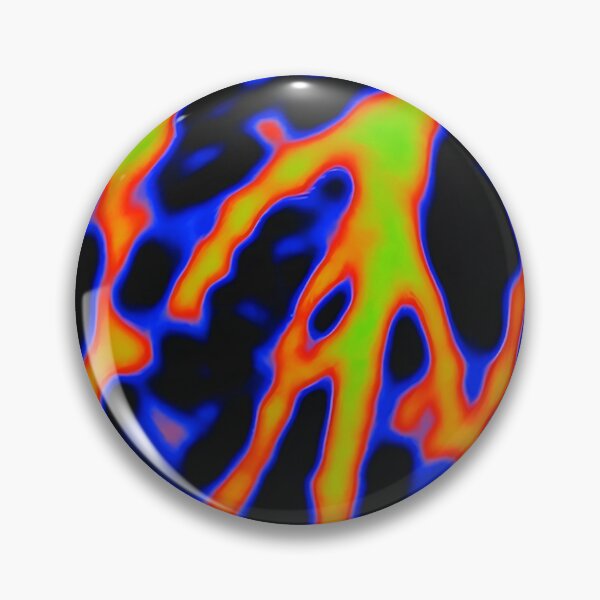 Item preview, Psychedelic Heat Pattern Psychedelic Heat Map Abstract Texture designed and sold by Peac7e.