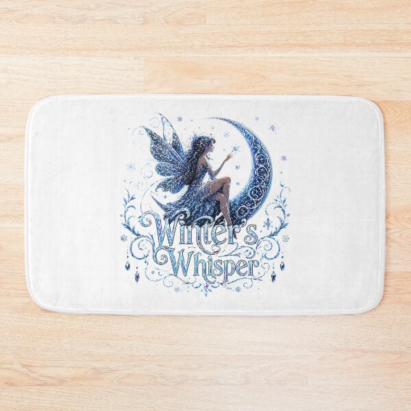 Item preview, Winter's Whisper Fairy Moon Snowflake Fantasy designed and sold by chattsuede.
