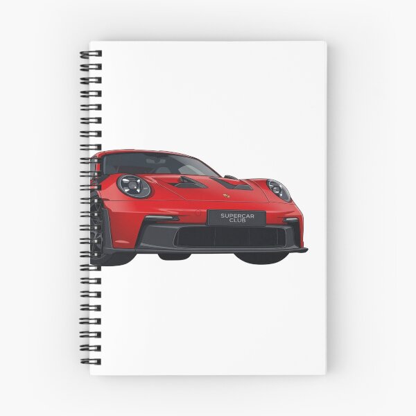 Item preview, Red Track Performance Sports Car Top Down Front View Vector Art – Minimal Automotive Illustration designed and sold by NikksGarage.