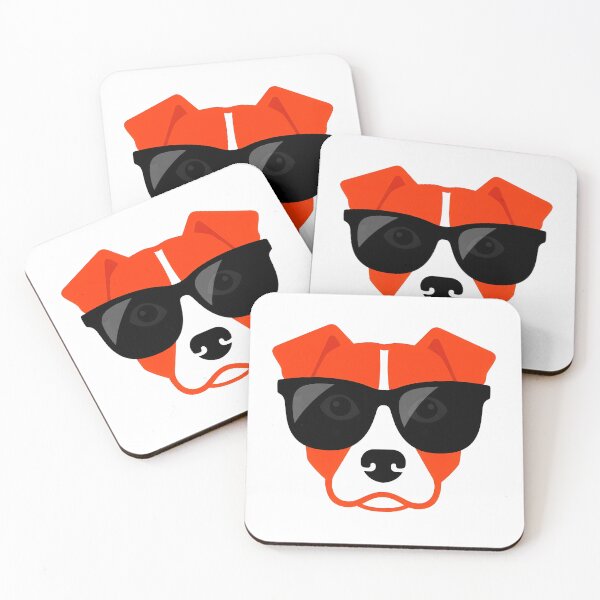 Item preview, Minimal Pit Bull Sunglasses Illustration designed and sold by AbanoubStore.