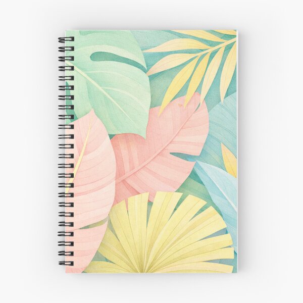 Item preview, Pastel Tropical Leaves Botanical Illustration Nature designed and sold by Owcomm.
