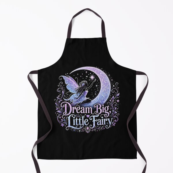 Item preview, Dream Big Little Fairy Moon Whimsical Star designed and sold by chattsuede.