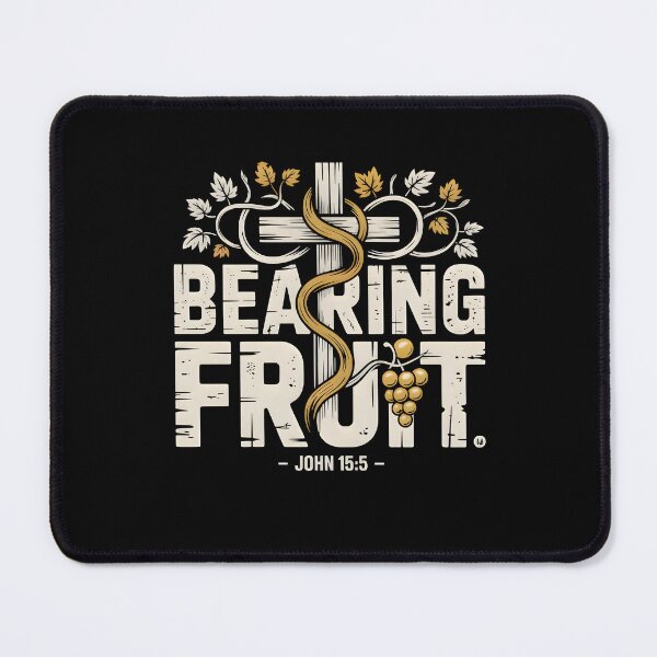 Item preview, Bearing Fruit - John 15:5 Christian Faith Based Graphic Tee designed and sold by ForgedByFaith.
