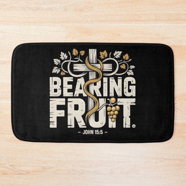 Item preview, Bearing Fruit - John 15:5 Christian Faith Based Graphic Tee designed and sold by ForgedByFaith.