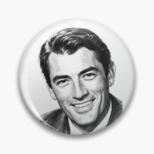 Item preview, Retro and Vintage Stars  Gregory Peck designed and sold by MarkColeImaging.