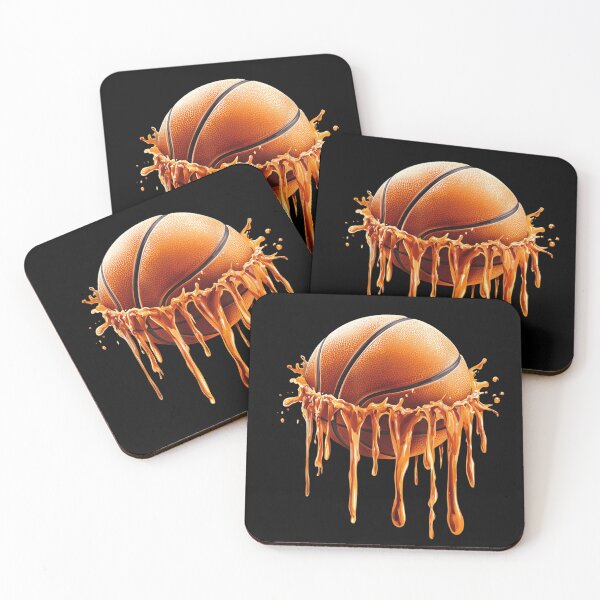 Item preview, Cool Dripping Basketball Liquid Splash Urban Streetwear Style Sports Graphic Illustration designed and sold by playrify.