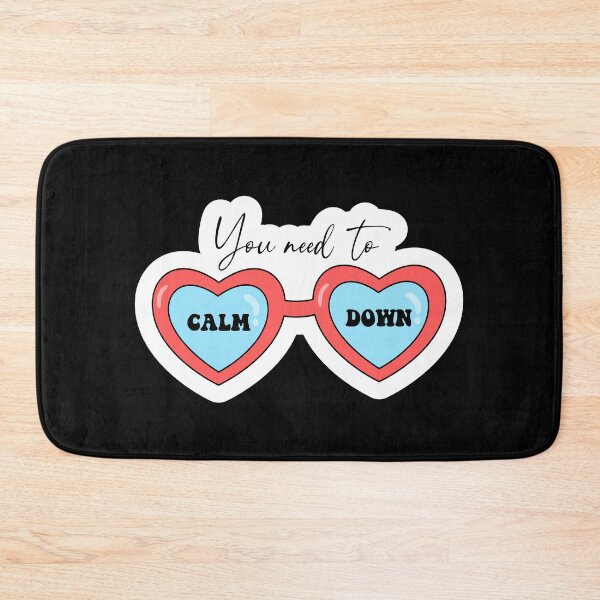 Item preview, You Need To Calm Down Hearts Glasses designed and sold by taytaymerchuk.