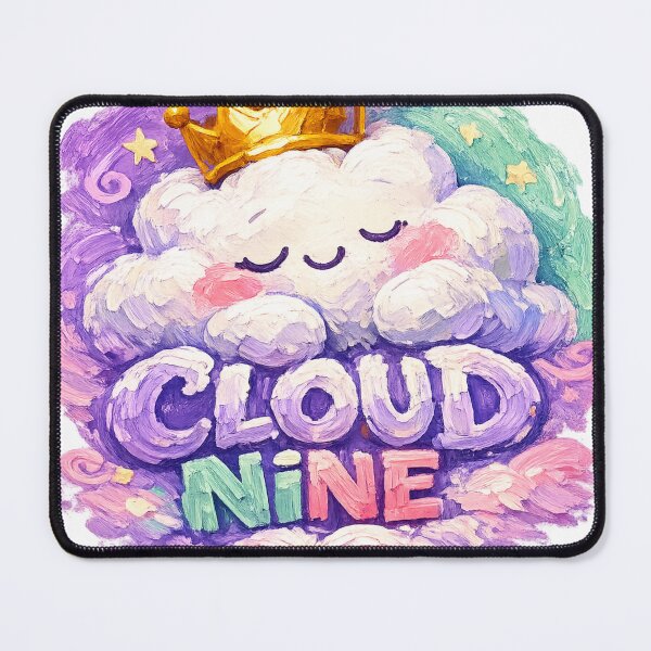 Item preview, Cloud Nine Dreamy Abstract Oil Paint Cloud designed and sold by tineldesign.